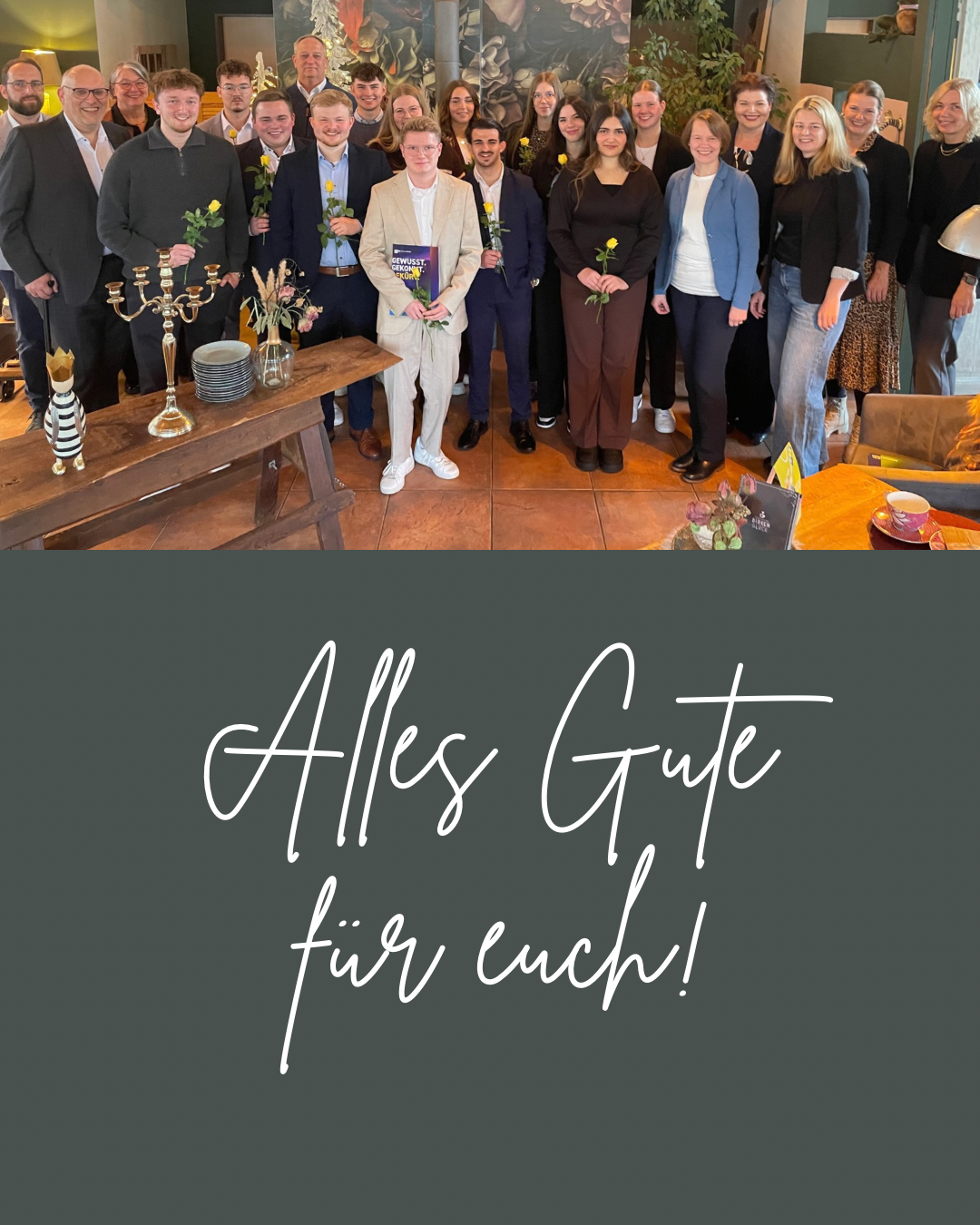 Die WBA23-1 hat erfolgreich die Prüfung bestanden! 👏📚