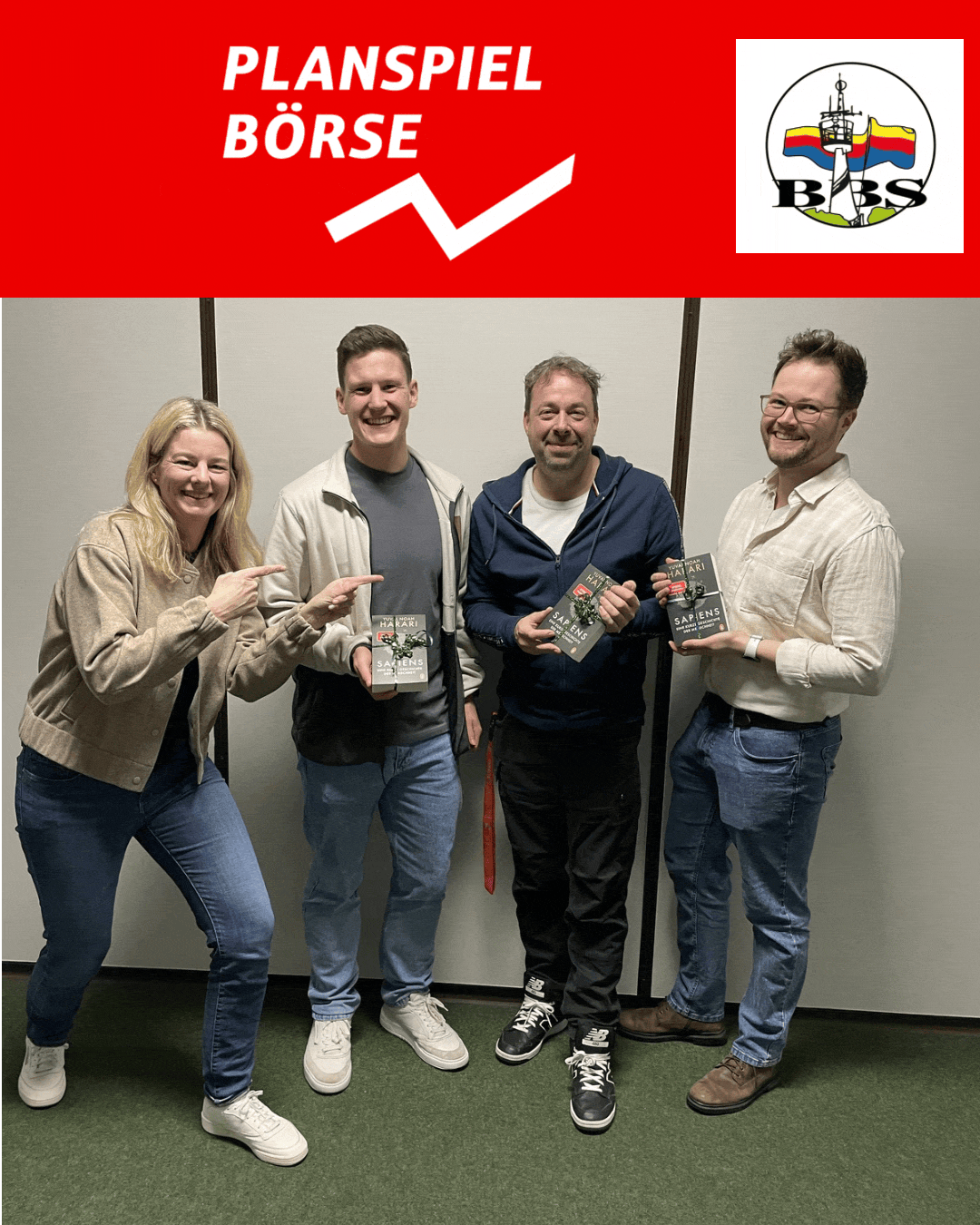 🎉Die Schul-Sieger beim Planspiel Börse